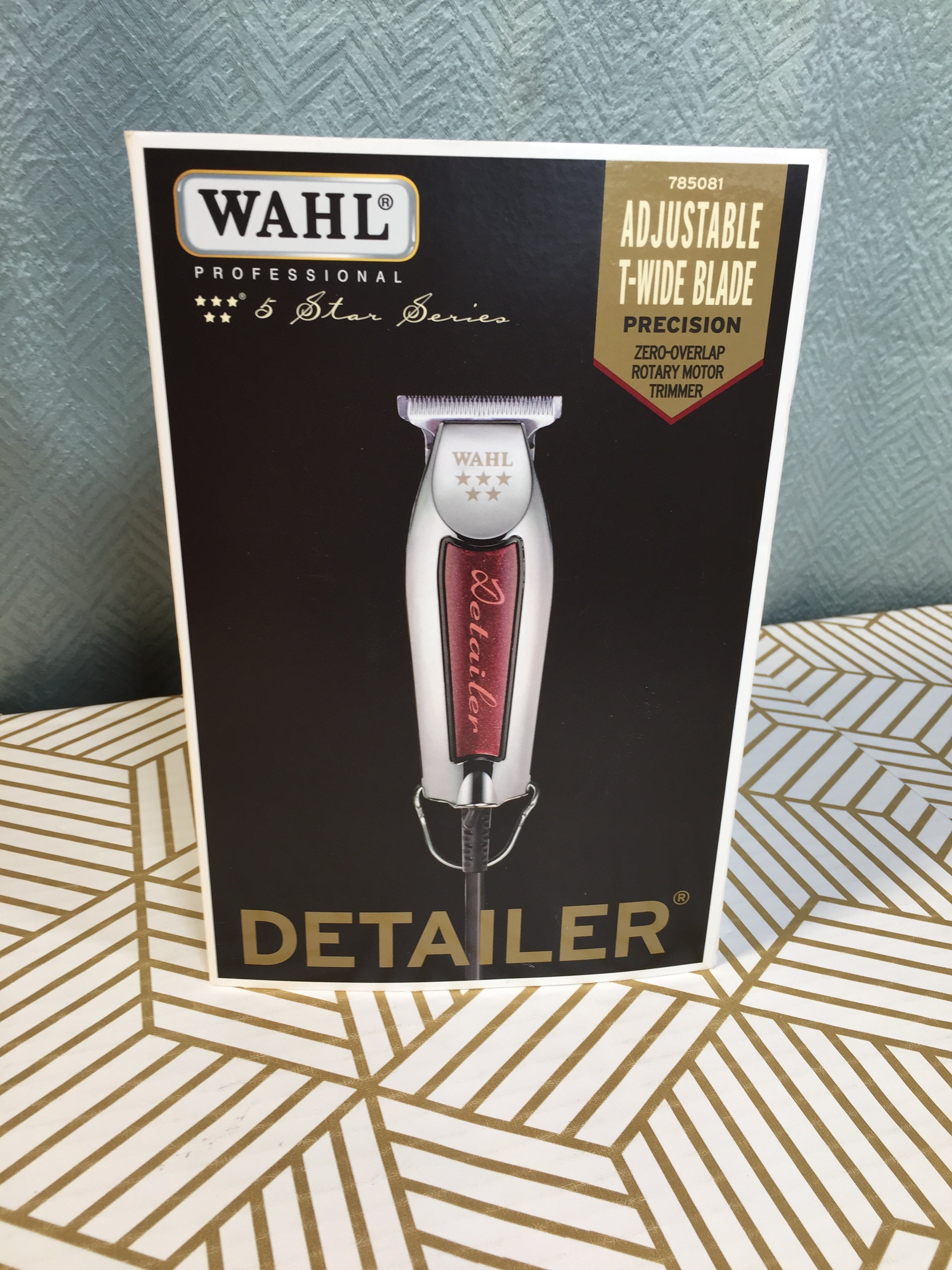 WAHL Professionals 5-Star Detailer with Adjustable T Blade - 8081 (7690501554414)